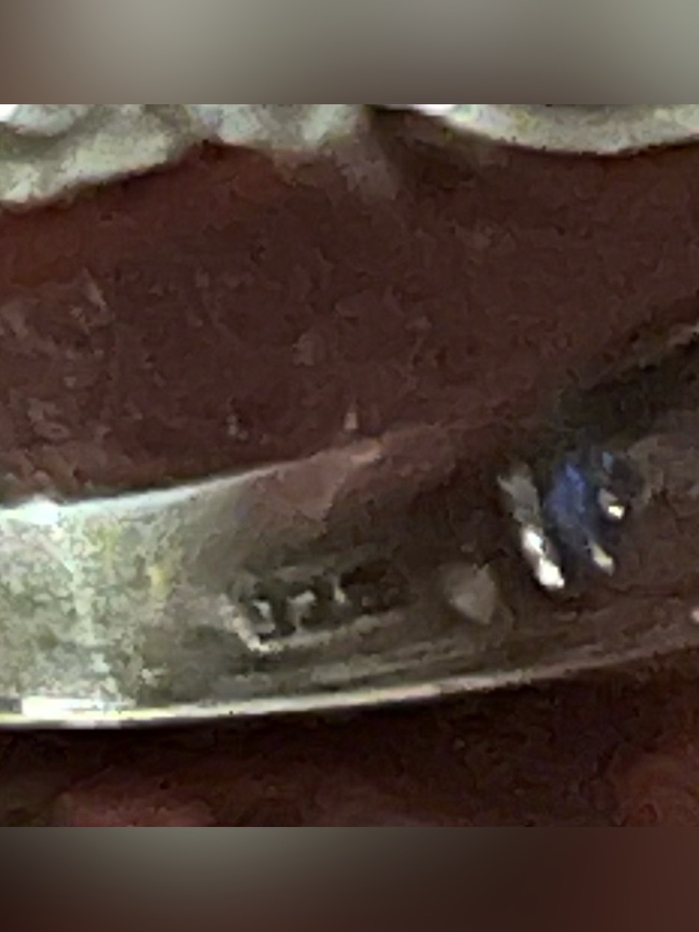 NWOT 925 Sapphire Ruby Silver Ring Size 6 - Picture 13 of 13